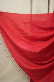 Red Matka Silk Saree - SRRMSS79