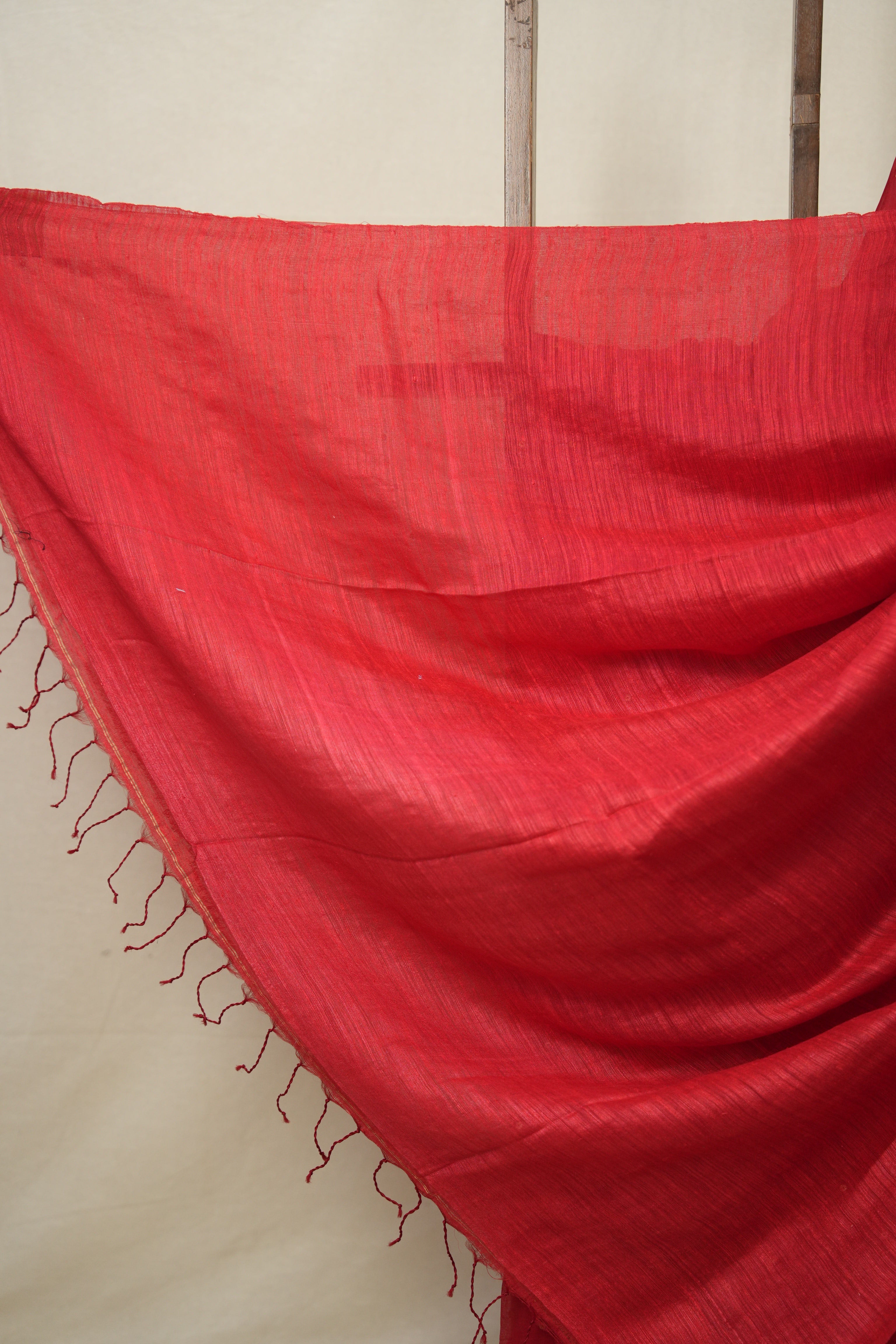 Red Matka Silk Saree - SRRMSS79