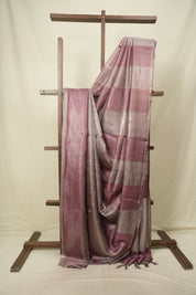 Onion Pink Tissue Tussar Silk Saree - SROPTTSS616