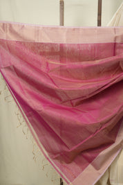 Cream Mahewari Tissue Saree - SRCMTS751