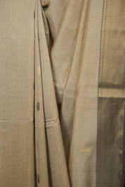 Beige Maheshwari Tissue Saree - SRBMTS752