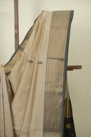 Beige Maheshwari Tissue Saree - SRBMTS752