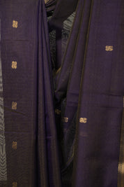 Purple Maheshwari Tissue Saree - SRPMTS753