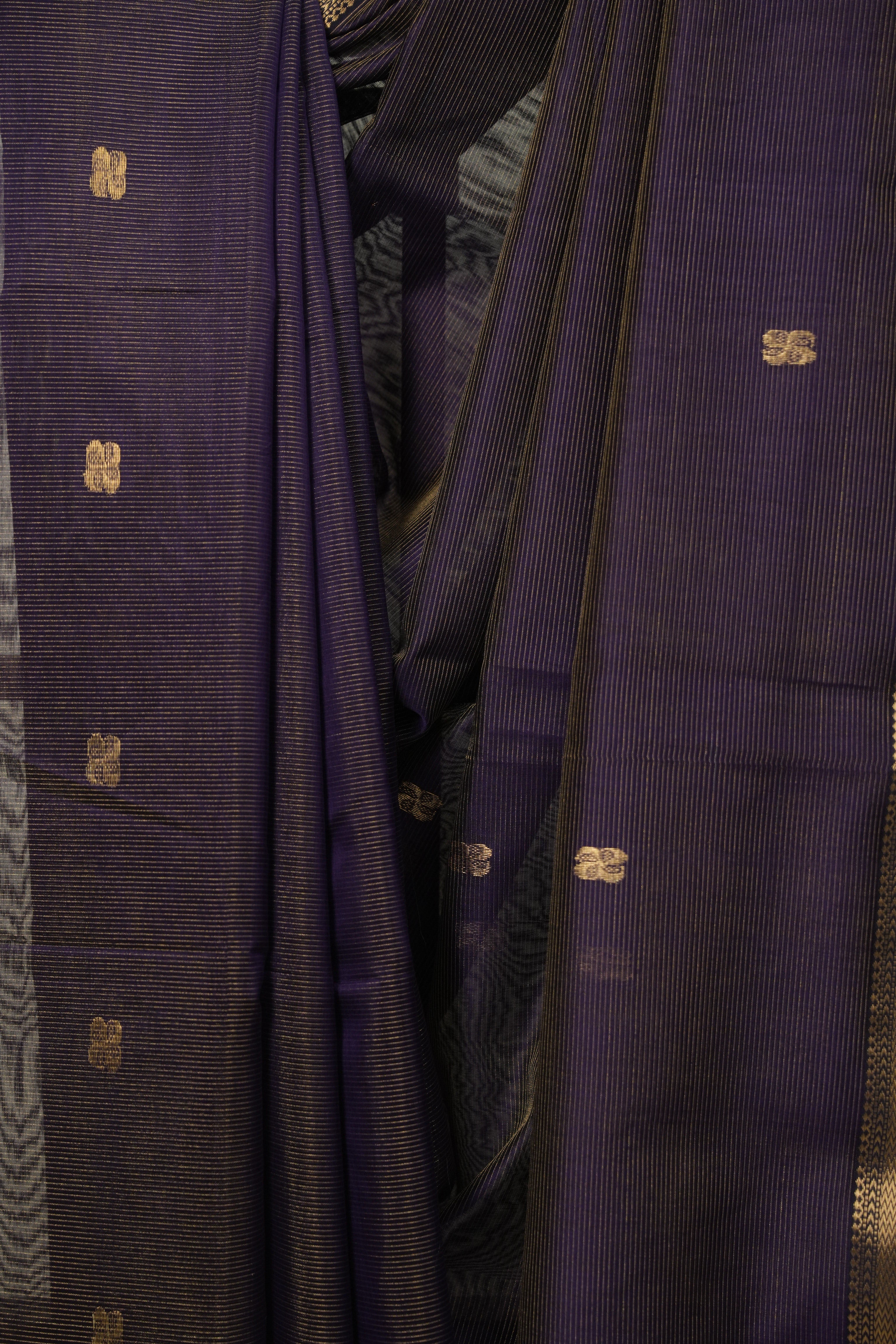 Purple Maheshwari Tissue Saree - SRPMTS753