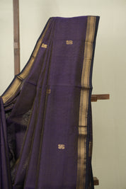 Purple Maheshwari Tissue Saree - SRPMTS753