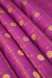 Deep Pink Gadwal Silk Saree - Saavari - SSDPGSS13