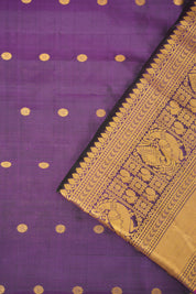 Deep Pink Gadwal Silk Saree - Saavari - SSDPGSS13