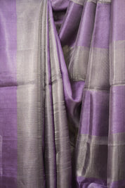 Purple Tissue Tussar Silk Saree - SRPTTSS608