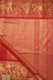 Lilac Gadwal Silk Saree - Saavari - SSLGSS15