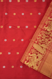 Lilac Gadwal Silk Saree - Saavari - SSLGSS15