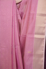 Pink Maheshwari Tissue Saree - SRPMTS755