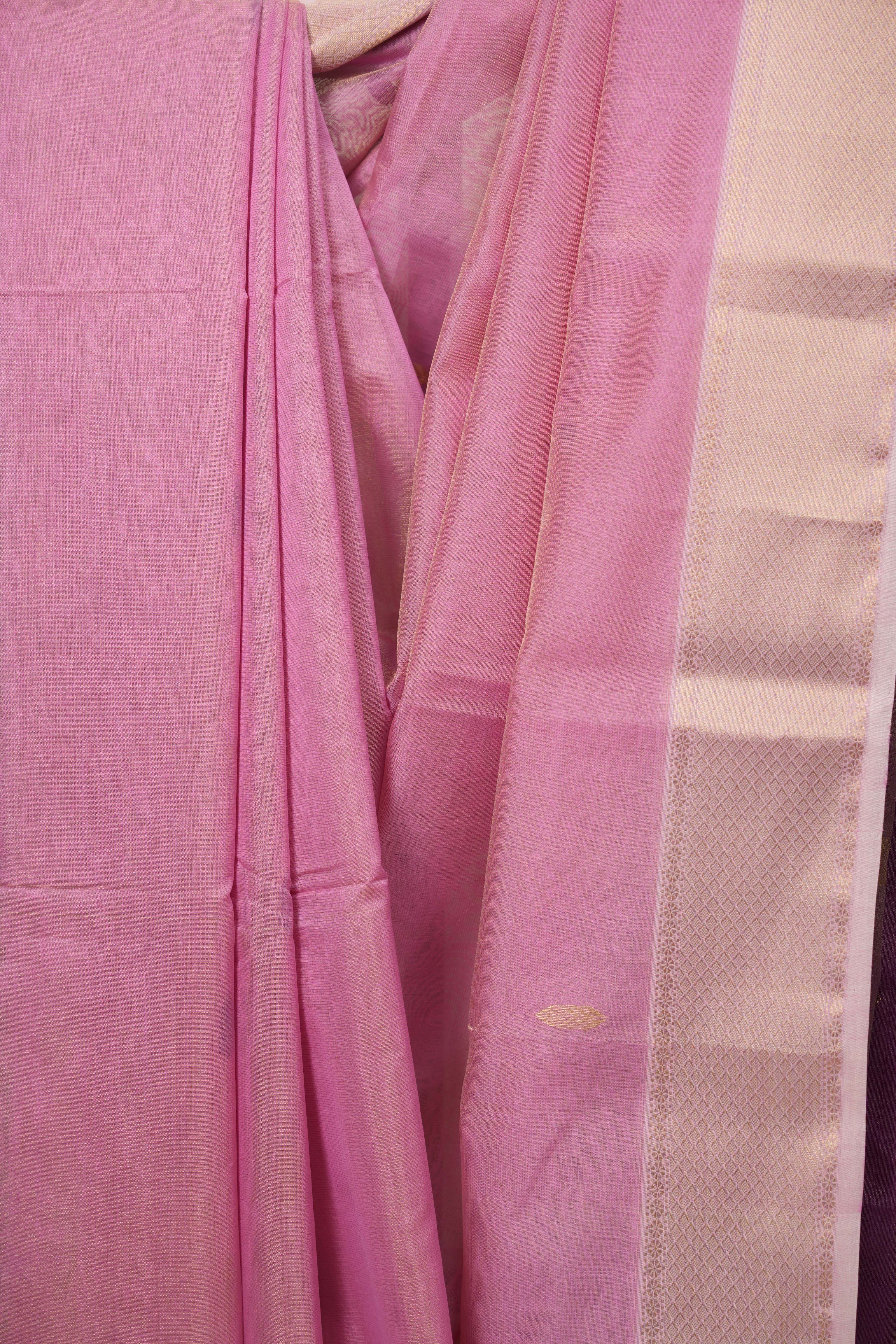 Pink Maheshwari Tissue Saree - SRPMTS755