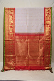 Lilac Gadwal Silk Saree - Saavari - SSLGSS15