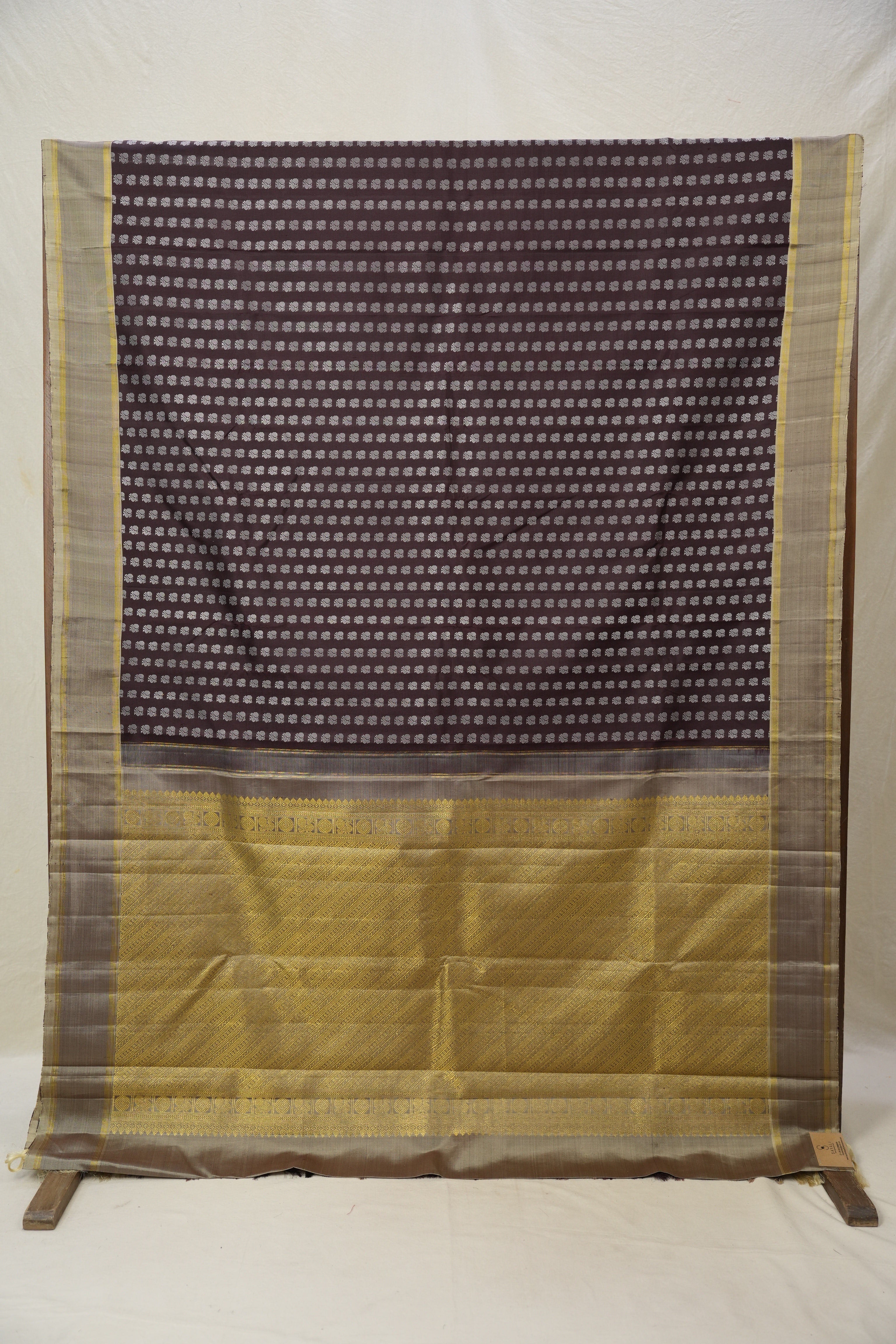 Coffee Brown Kanjivaram Silk Saree - SRCBKSS1030