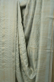 Aqua Blue Raw Silk Saree - SRABRSS774