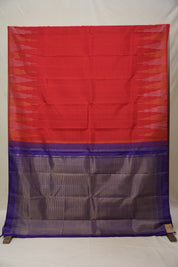 Red Kanjivaram Silk Saree - SRRKSS1029