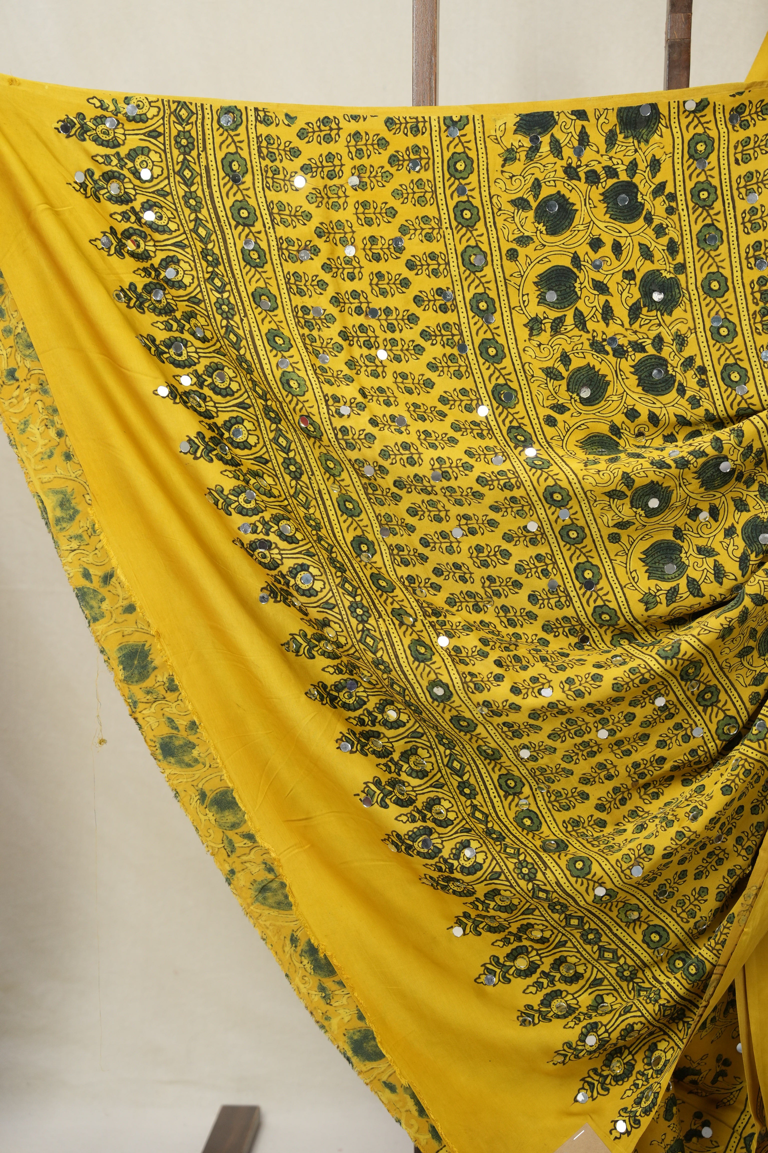 Yellow HBP Modal Silk Saree - SRYMSS623