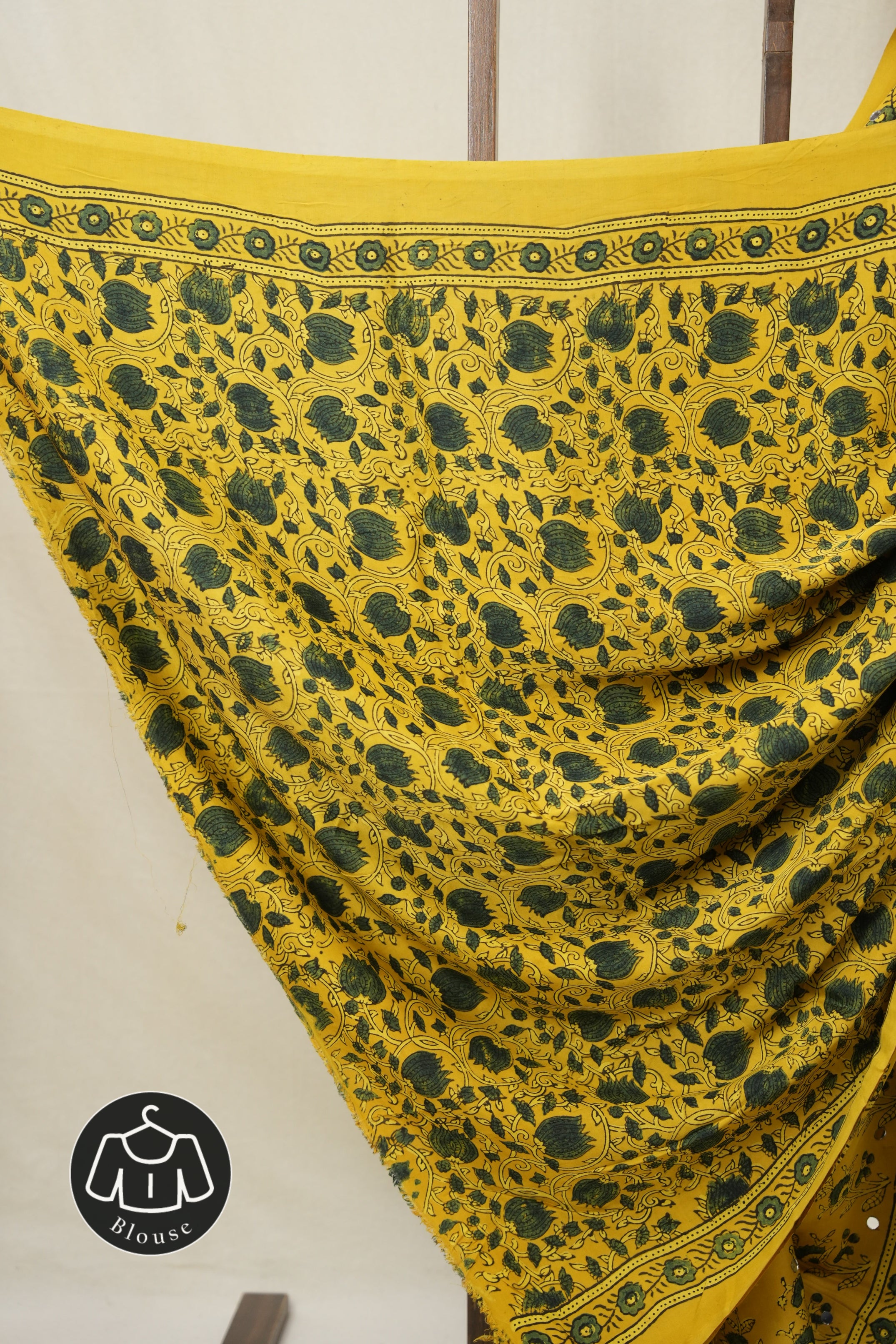 Yellow HBP Modal Silk Saree - SRYMSS623