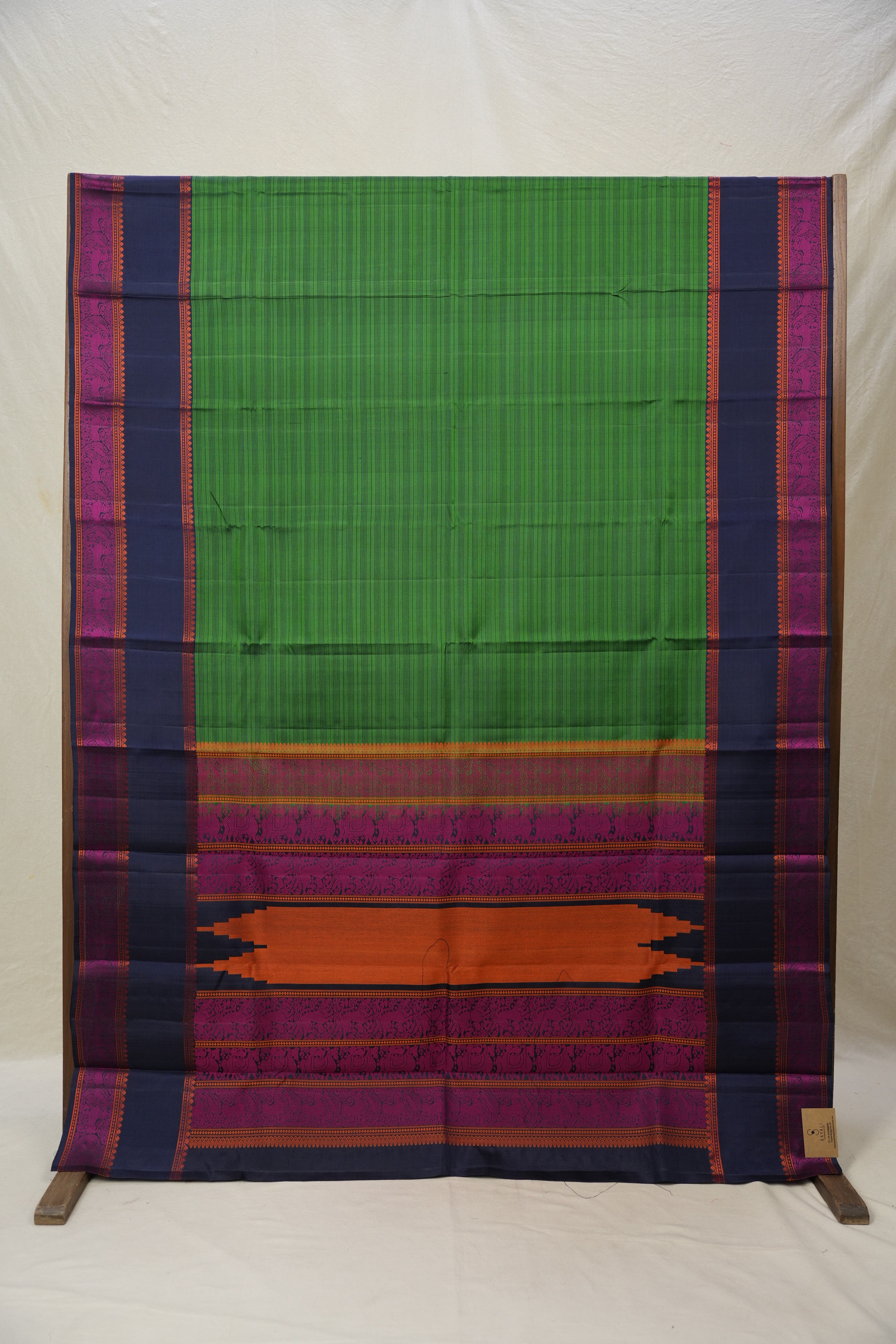 Green Kanjivaram Silk Sarees - SRGKSS953
