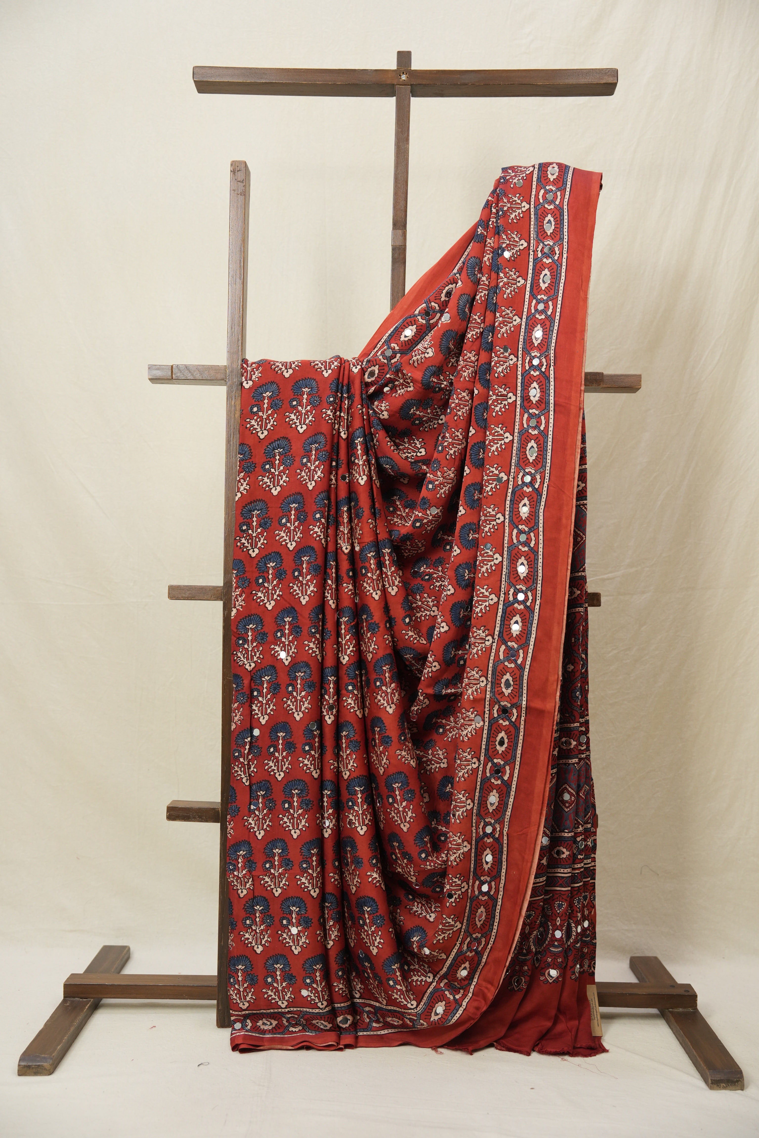 Maroon HBP Modal Silk Saree - SRMMSS621
