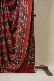 Maroon HBP Modal Silk Saree - SRMMSS621