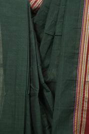 Green Cotton Ilkal Saree - SRGCIS1043