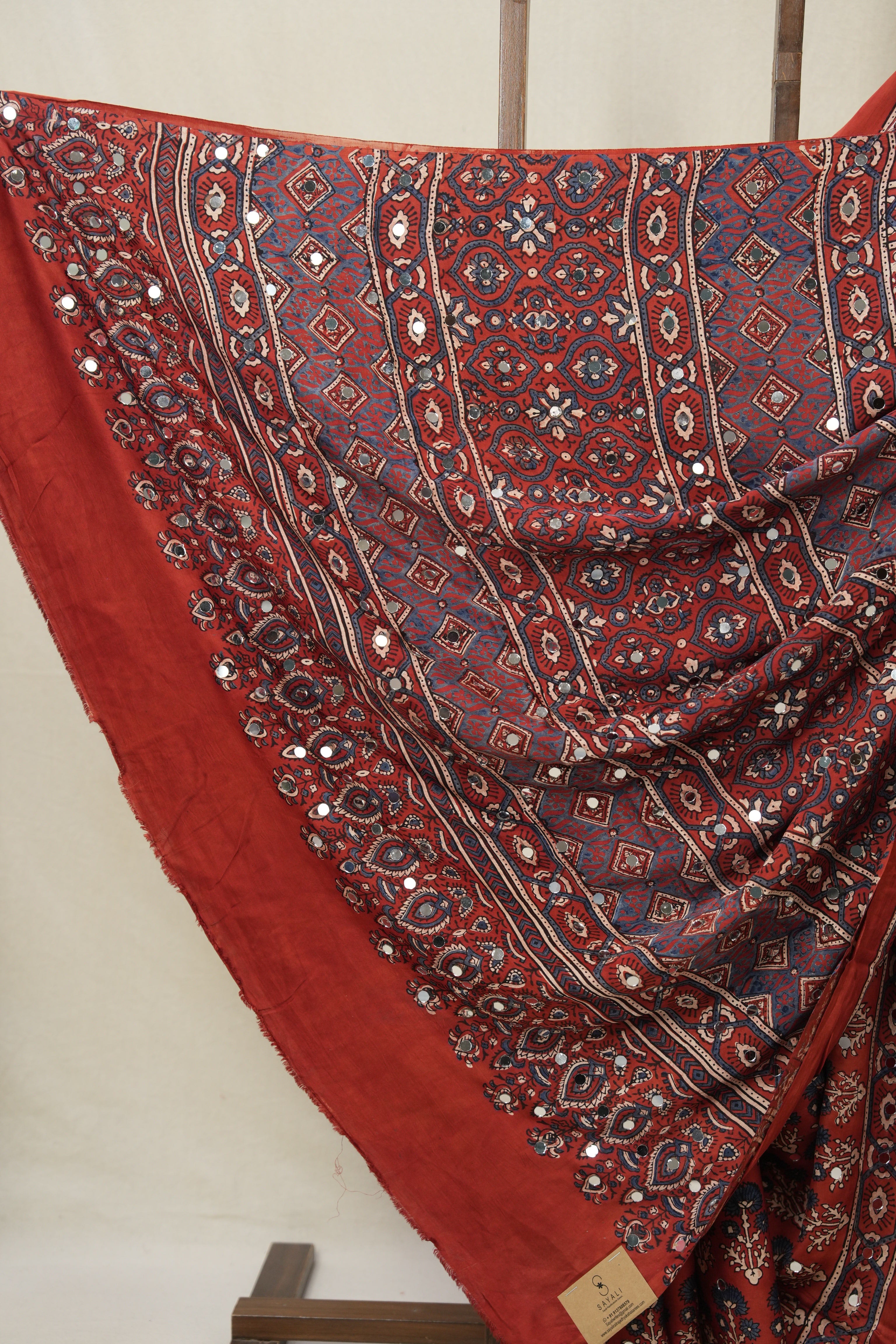 Maroon HBP Modal Silk Saree - SRMMSS621
