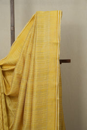 Yellow Raw Silk Saree - SRYRSS778