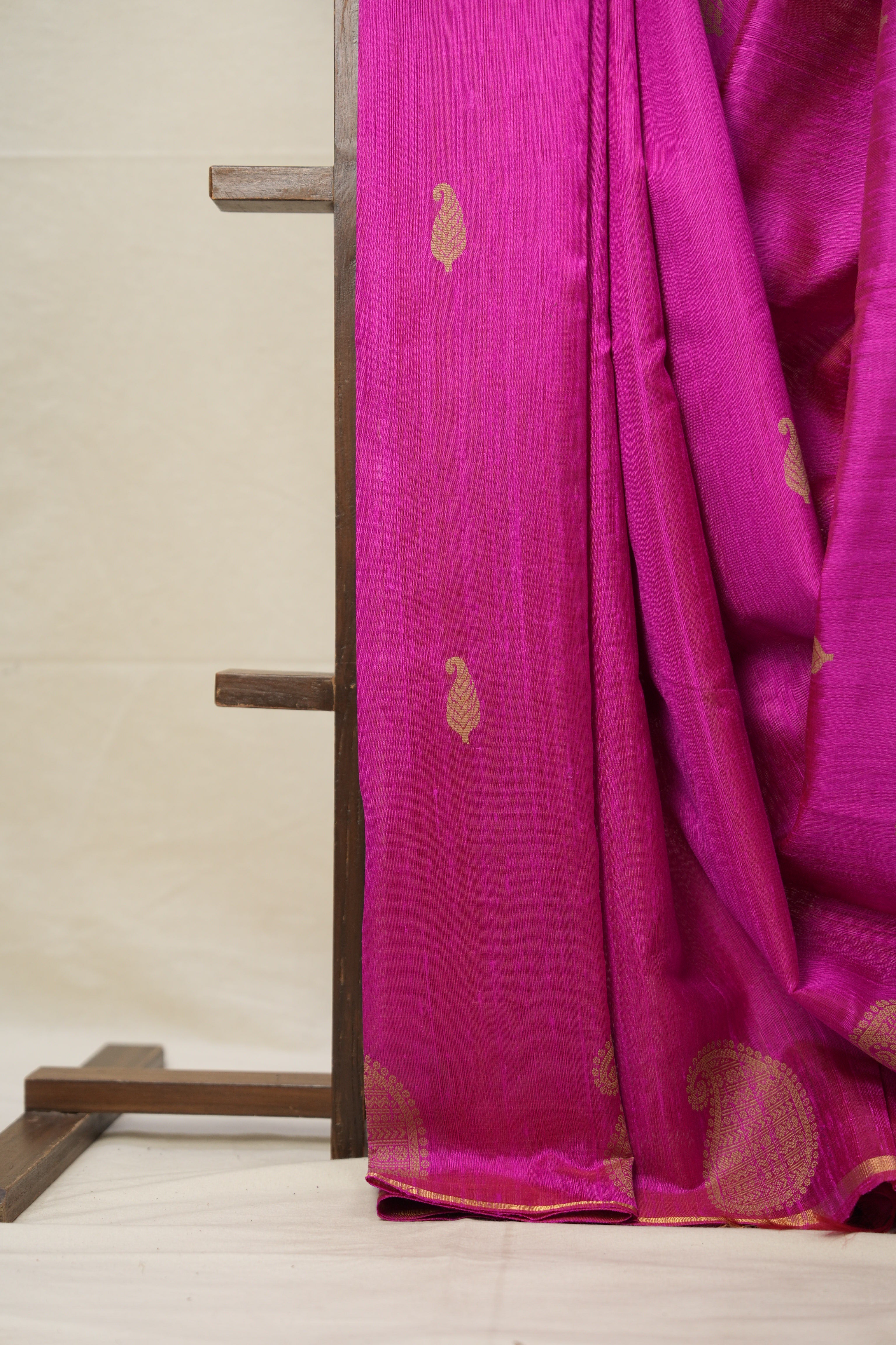 Pink Raw Silk Saree - SRPRSS895