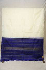 Cream Kanjivaram Silk Saree - SRCKSS872