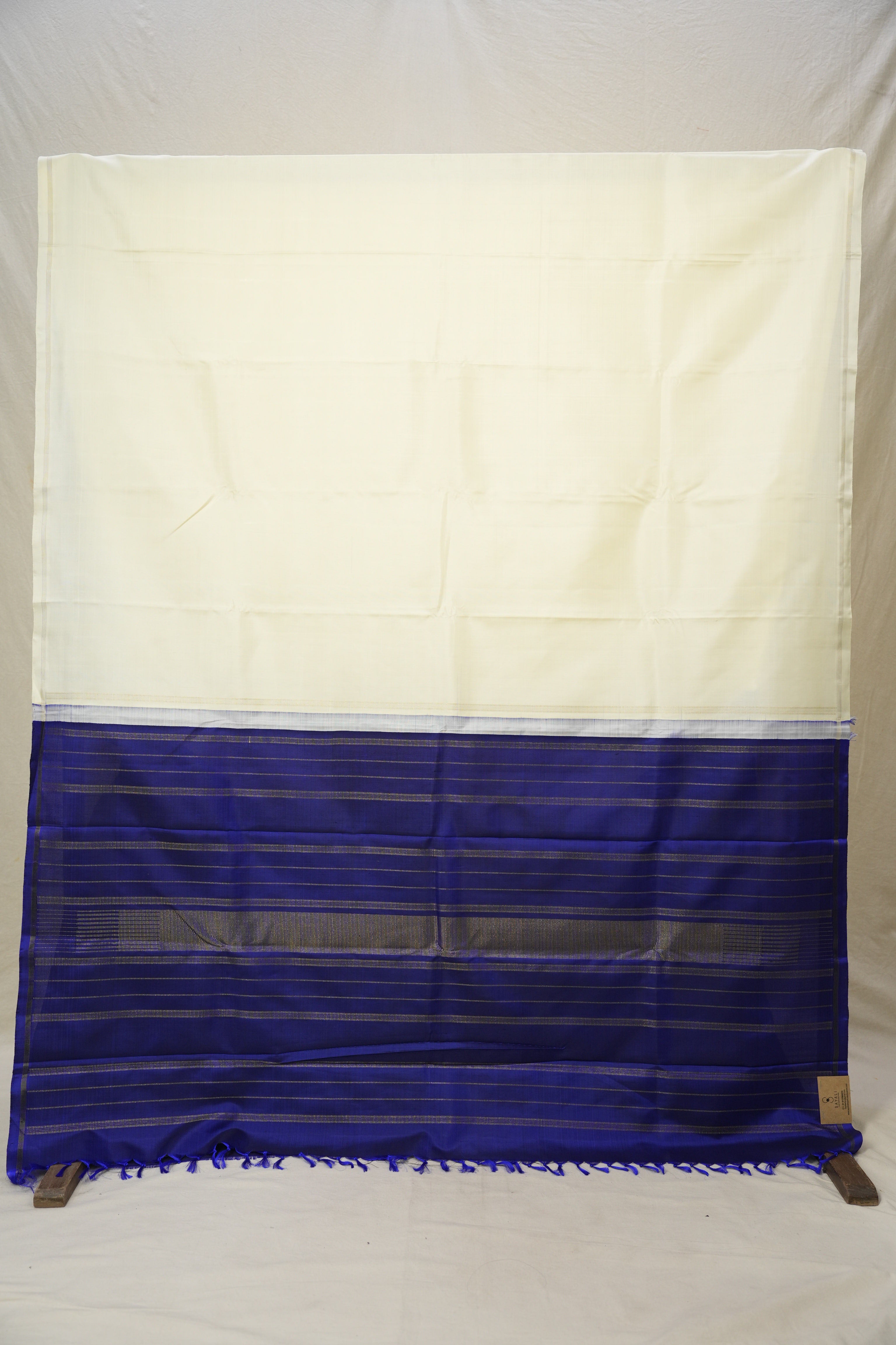 Cream Kanjivaram Silk Saree - SRCKSS872