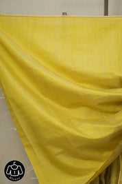 Lemon Yellow Raw Silk Saree - SRLYRSS773