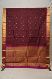 Maroon Kanjivaram Silk Saree - SRPKSS1000