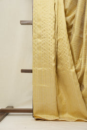 Pastel Yellow Raw Silk Saree - SRPYRSS772