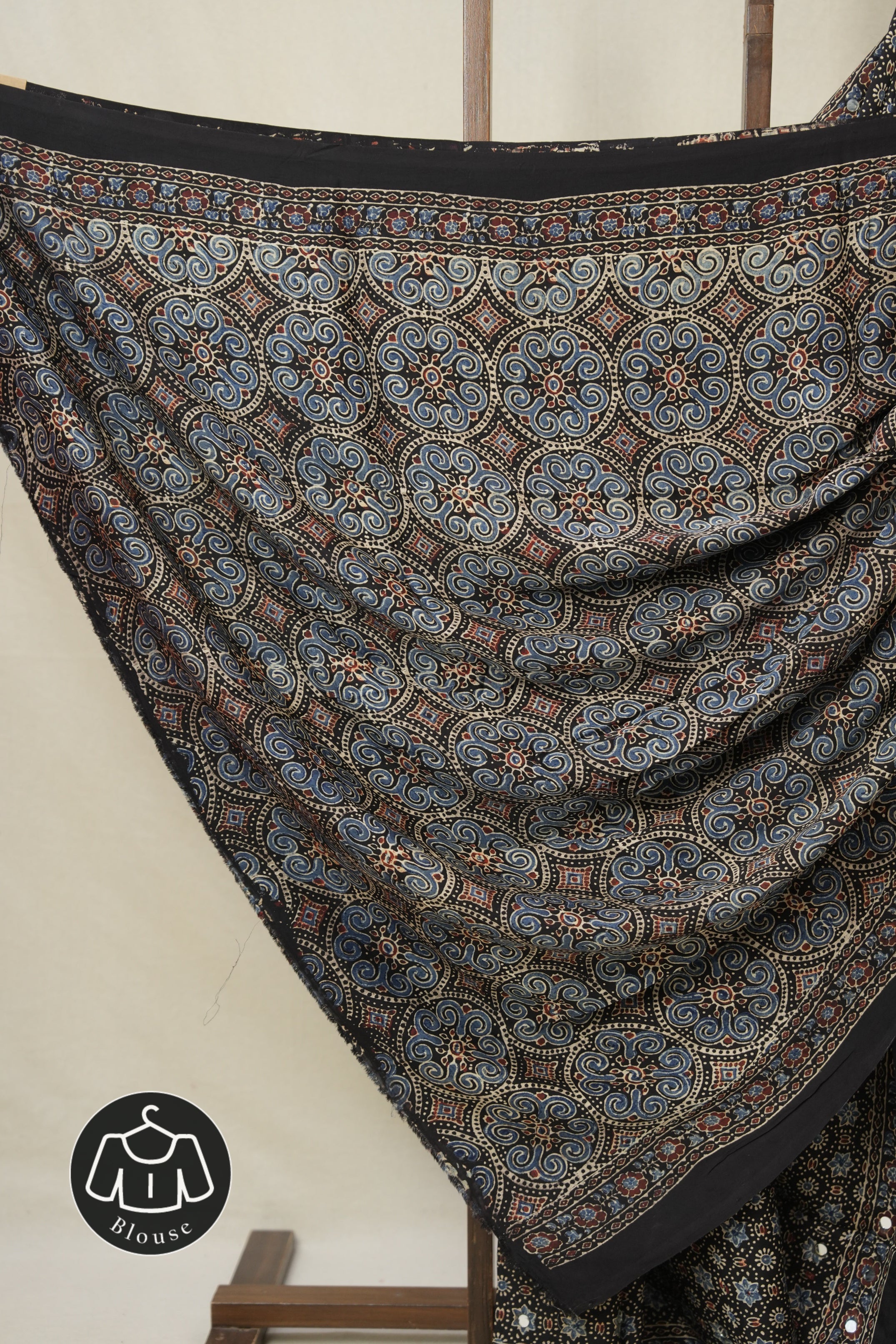 Black HBP Modal Silk Saree - SRBMSS615