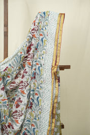 Multicolour HBP Chiffon Saree - SRMHCS74