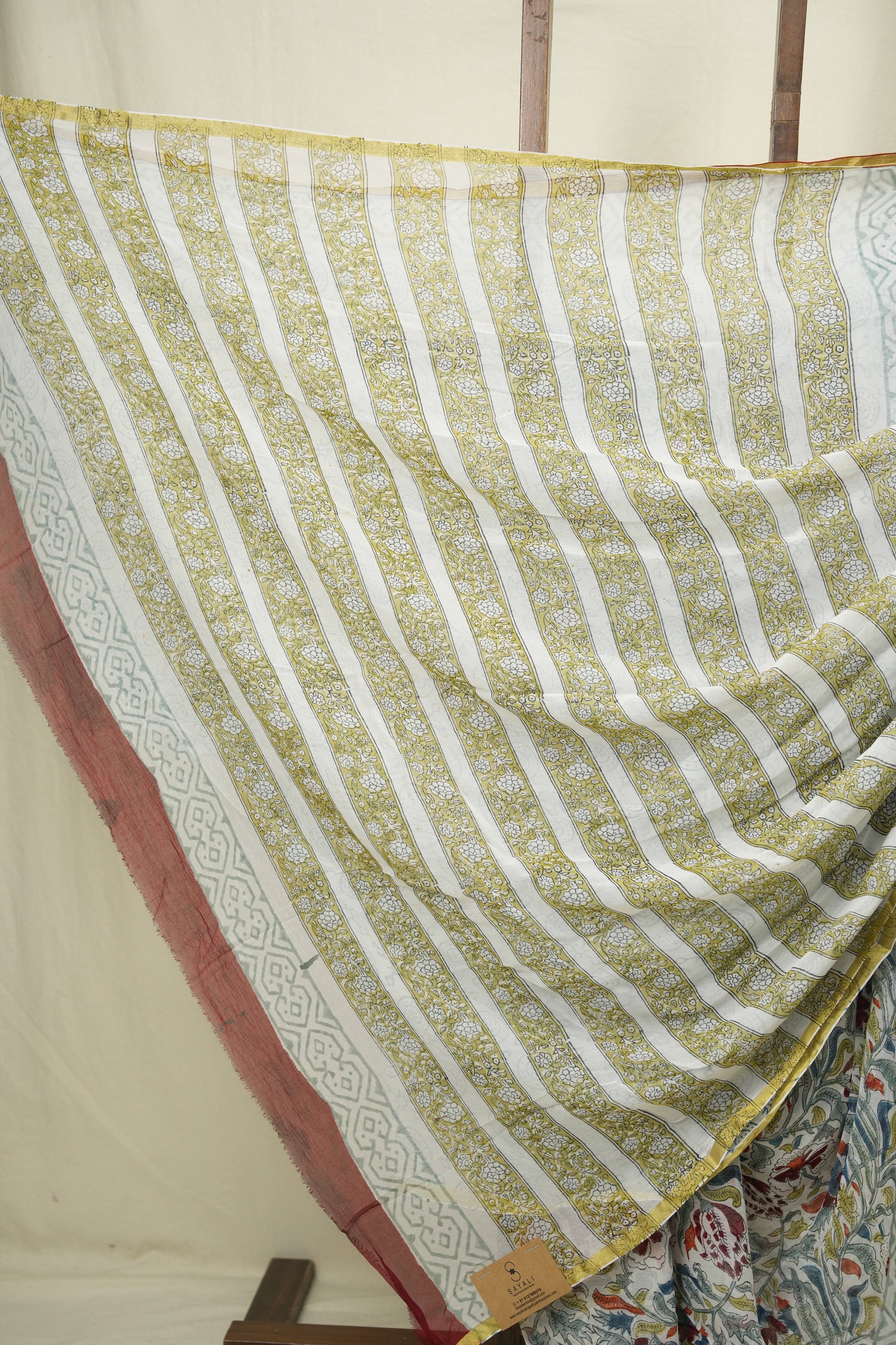 Multicolour HBP Chiffon Saree - SRMHCS74