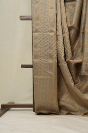 Grey Raw Silk Saree - SRGRSS771