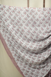 Onion Pink HBP Chiffon Saree - SROPHCS73
