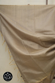 Grey Raw Silk Saree - SRGRSS771