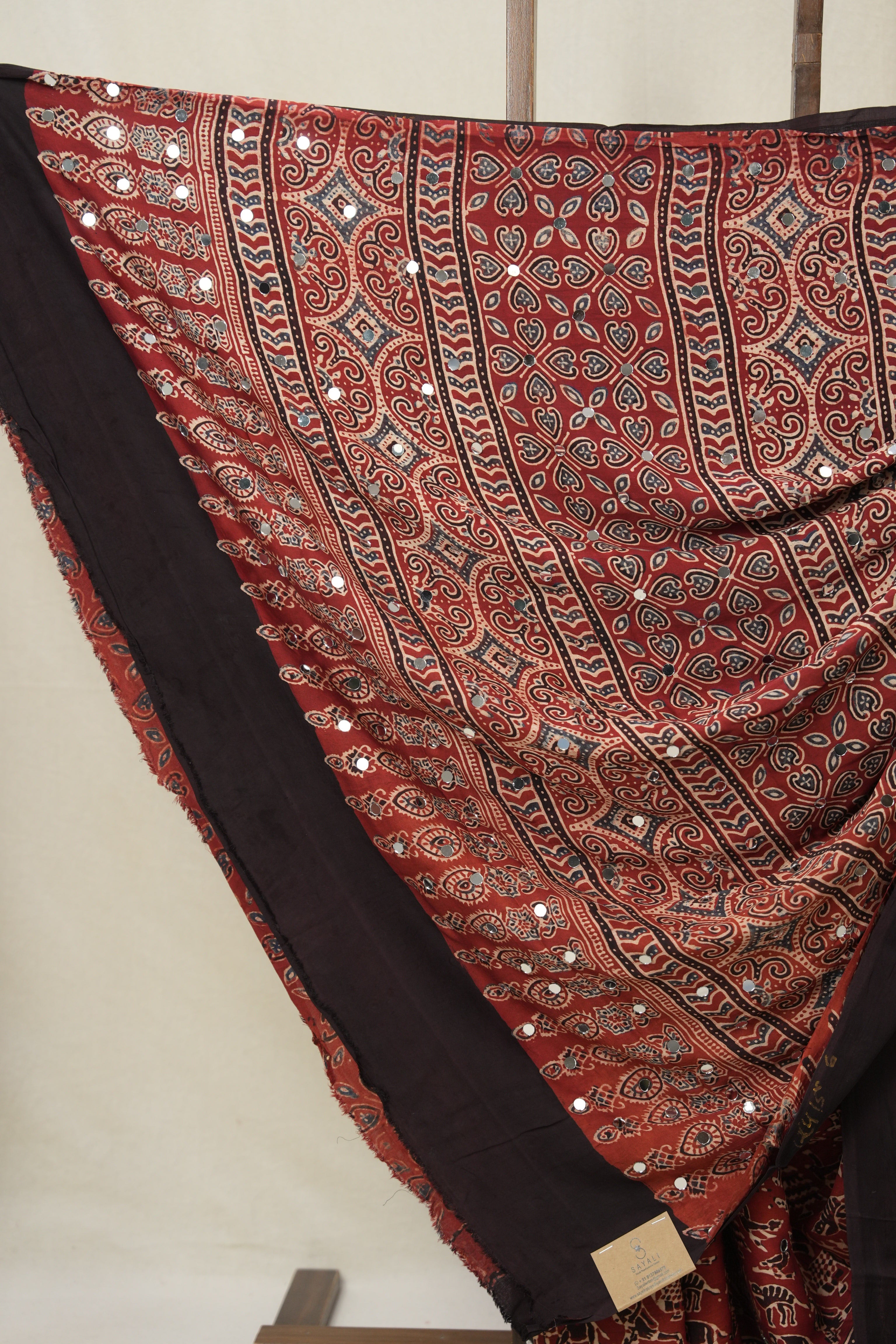Maroon HBP Modal Silk Saree - SRMMSS618