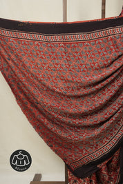 Maroon HBP Modal Silk Saree - SRMMSS618