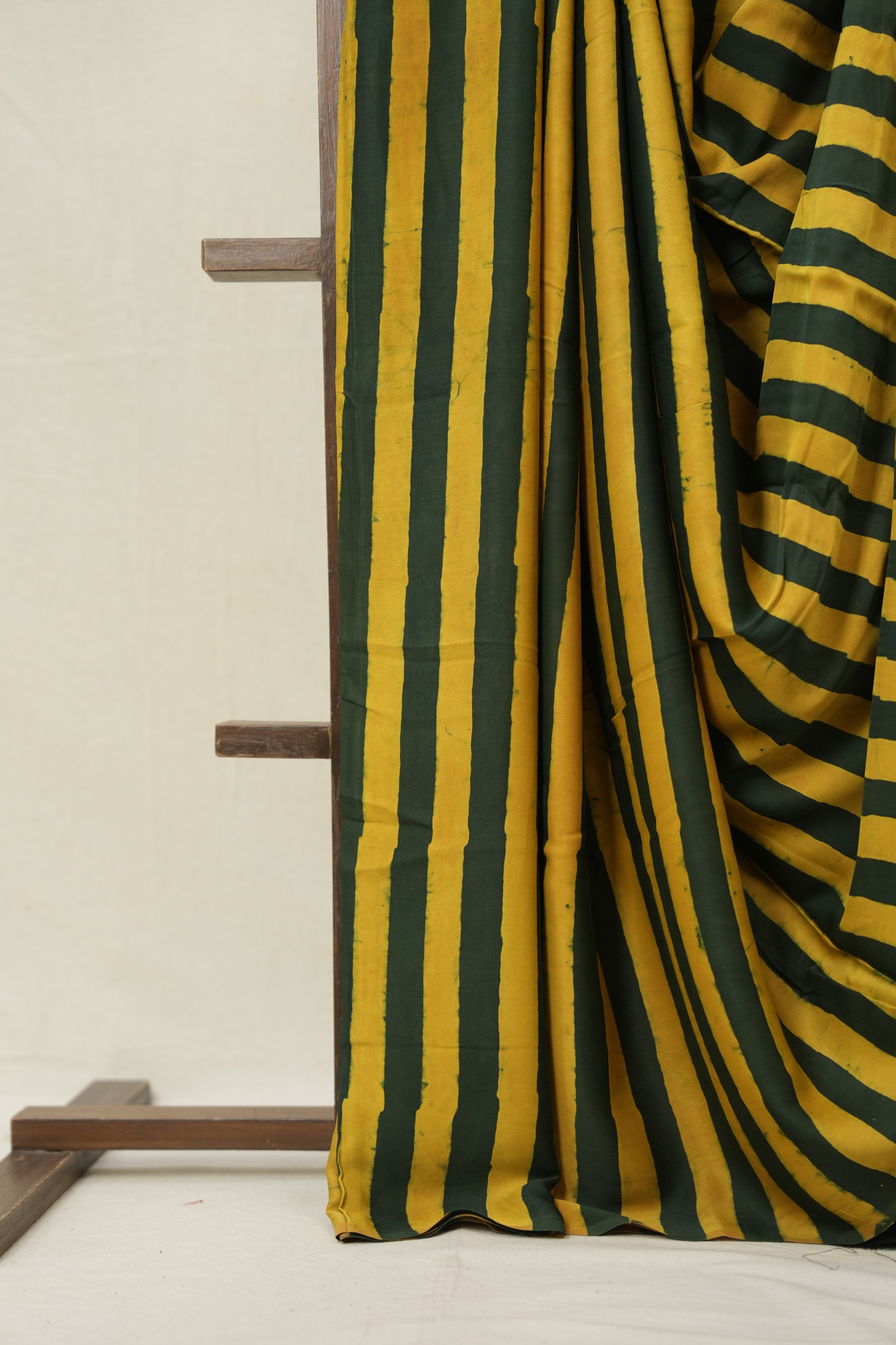 Green Yellow HBP Modal Silk Saree - SRGYMSS606