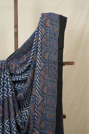 Blue HBP Modal Silk Saree - SRBMSS604