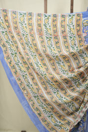 Blue HBP Chiffon Saree - SRBHCS69
