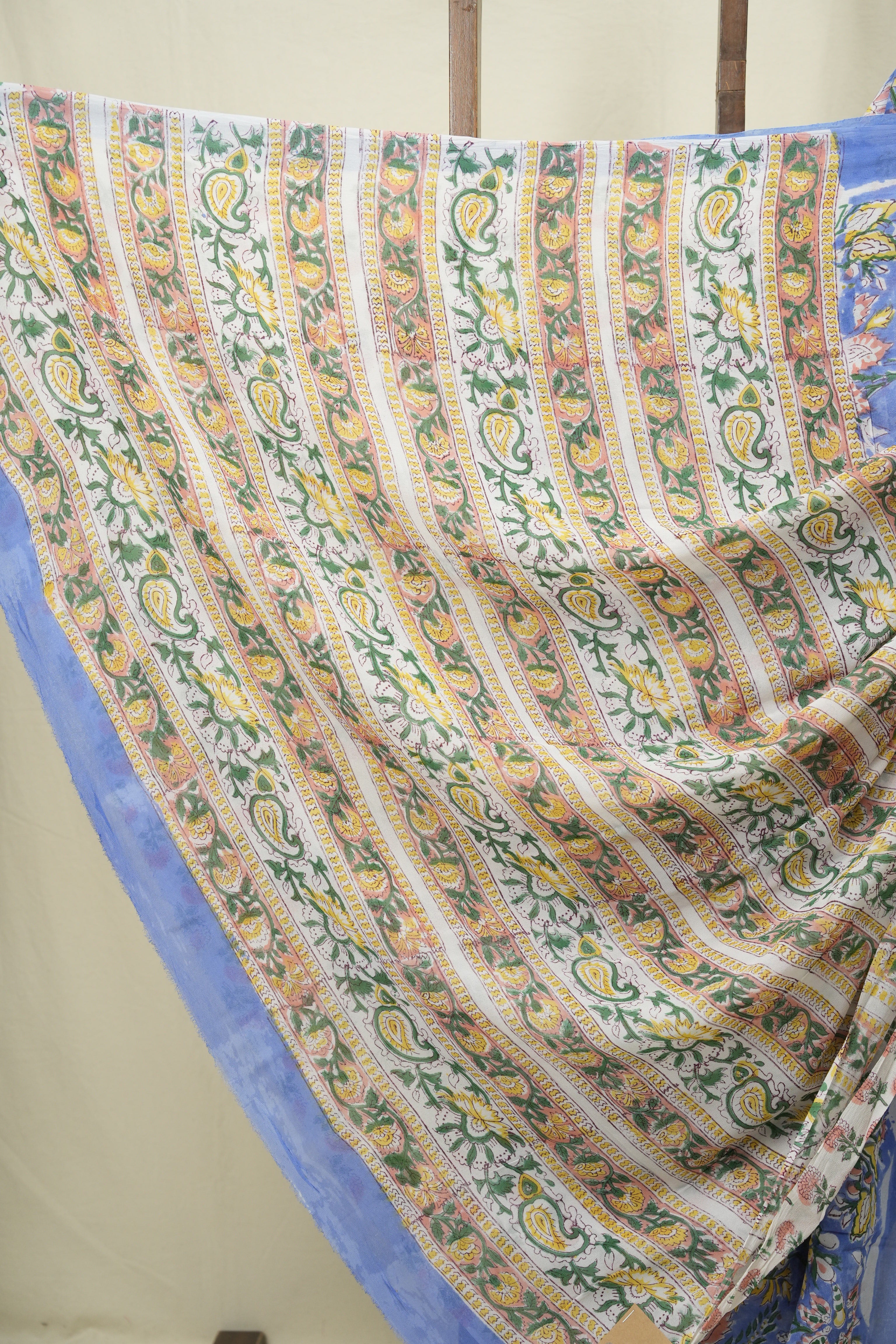 Blue HBP Chiffon Saree - SRBHCS69