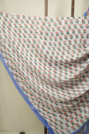 Blue HBP Chiffon Saree - SRBHCS69