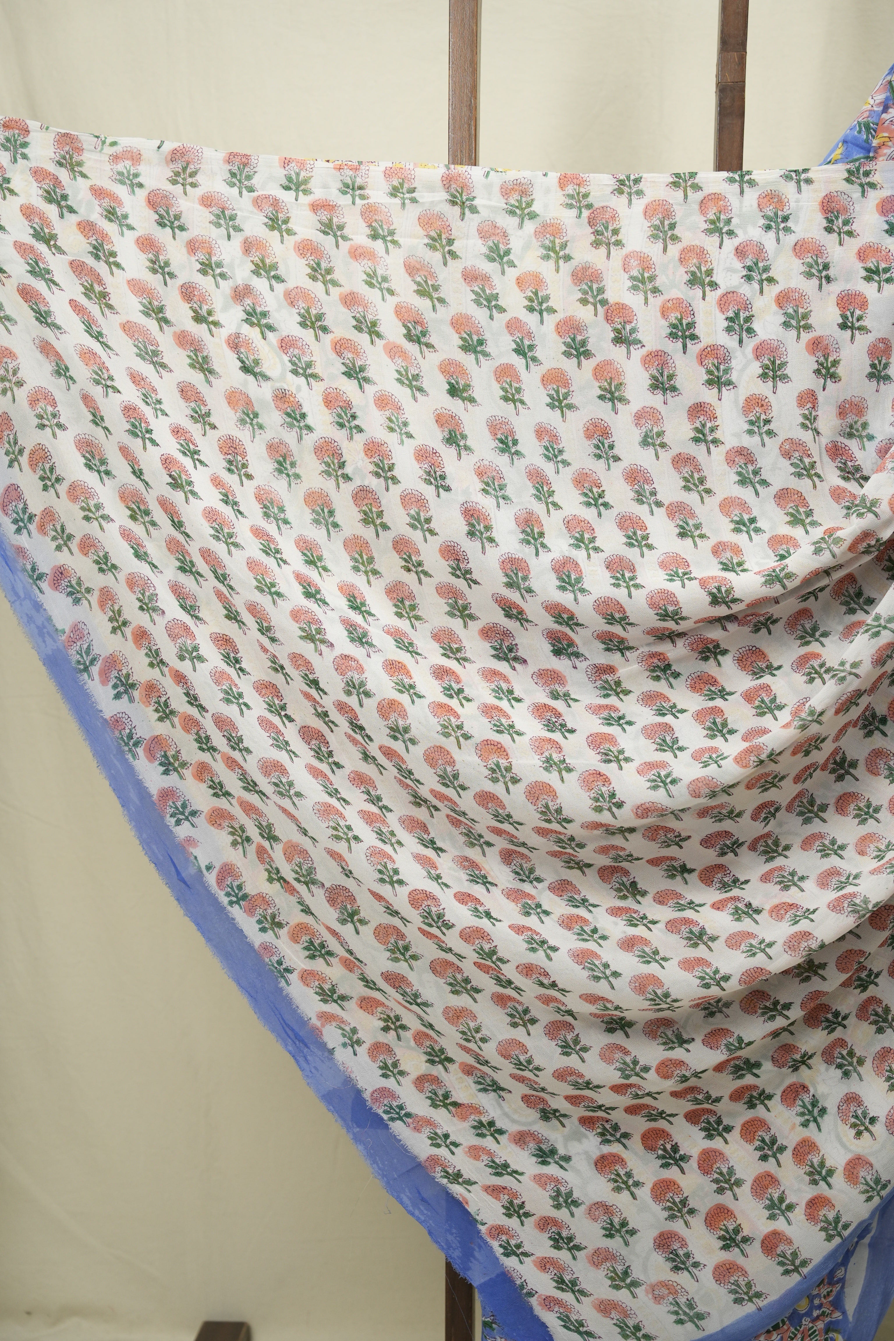 Blue HBP Chiffon Saree - SRBHCS69