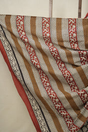 Black HBP Cotton Saree - SRBCS2977