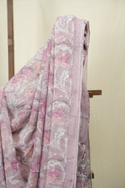 Mauve HBP Chiffon Saree - SRMHCS68